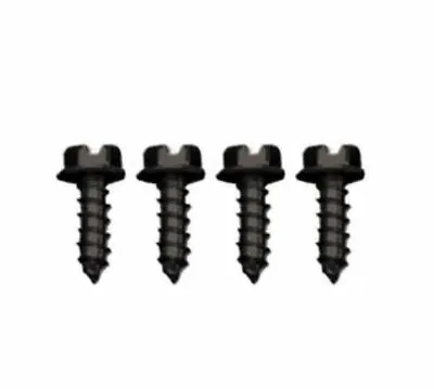 Buy Black License Plate Screws For Mounting Tags • 6.49$