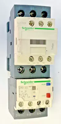 Buy Schneider Electric Lc1 D25 W/ Lrd 22 Contactor • 50$