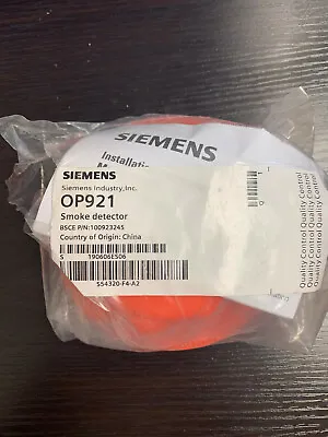 Buy SIEMENS OP921 Fire Alarm - NEW  • 70$