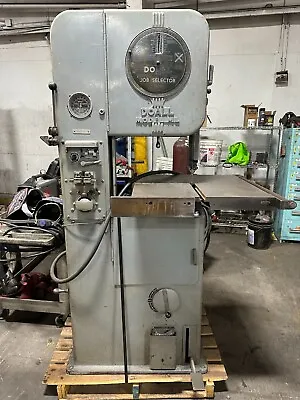 Buy DoAll Model ML Vertical Bandsaw 16  Variable Speed Band Saw • 2,500$