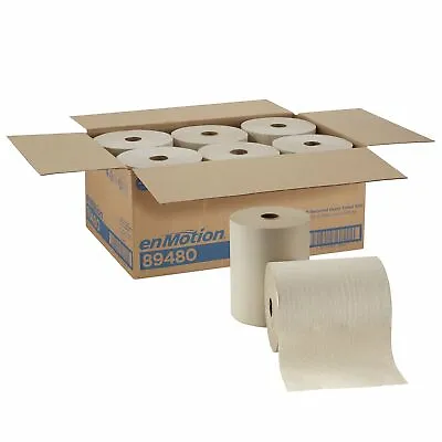 Buy EnMotion Touchless Hardwound Paper Towel Roll 10  X 800' Brown - 6 Rolls • 105.66$