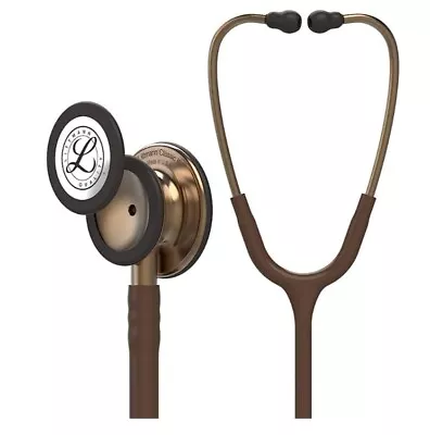 Buy Littmann Classic III Stethoscope, Copper-Finish Chest Piece, Chocolate Tube,5809 • 84.90$