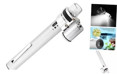 Buy Mini 100X Microscope Kids Pocket Microscope Pen With Built In LED Light 100X  • 25.91$