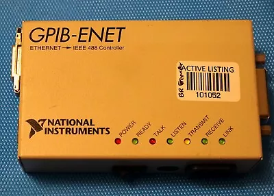 Buy National Instruments NI GPIB-ENET Ethernet GPIB Controller • 119$