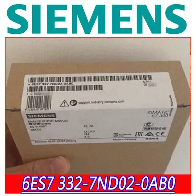 Buy Premium Quality Siemens 6ES7332-7ND02-0AB0 Fresh Inventory Instant Availability • 697$