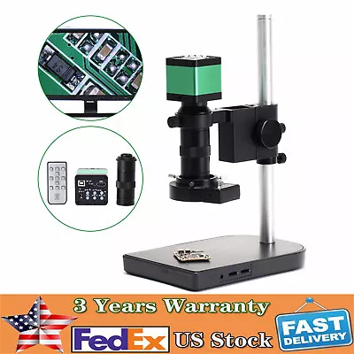 Buy 48MP HDMI Electron Microscope Industrial Camera & Full HD Digital Zoom Equipment • 162.45$