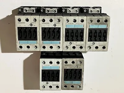 Buy Lot Of (6) Siemens Contactor / Sirius 3R / 3RT1034-1A .. • 234.99$