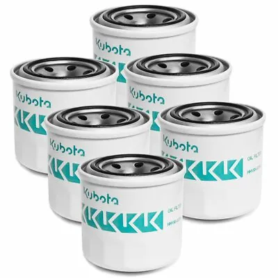 Buy 6PK Genuine OEM Kubota Oil Filter HH150-32094 • 72.16$