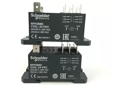 Buy RPF2AF7 Schneider Electric POWER RELAY (Lot Of 2) • 35$