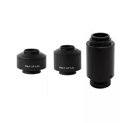 Buy C Mount Camera Adapter F Zeiss Trinocular Microscope P95-C 0.35X-1X 1PC  • 27.55$