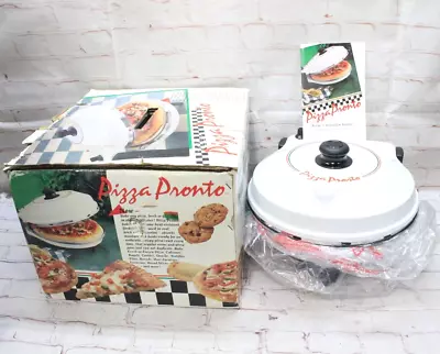 Buy Pizza Pronto Pizza Oven With Stone PP70001 - Never Used • 120.89$