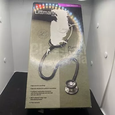 Buy 3M Littmann Classic II PEDIATRIC Stethoscope-Multicolor NEW Sold By Medicos Club • 60$