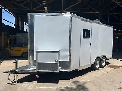 Buy 16' X 8.5' CONCESSION FOOD RESTAURANT CATERING FOOD TRAILER • 25,450$