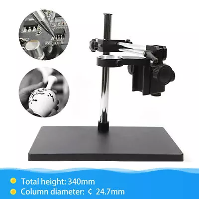 Buy Adjust. Microscope Boom Stand Heavy Duty Large Stereo Arm Table Stand Holder! • 76$
