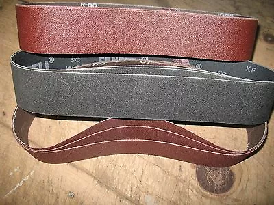 Buy 9 Pc. Asst. 2 X 28  Sanding Belts To Fit Eastwood And Powerfist Grinder/sander • 32$