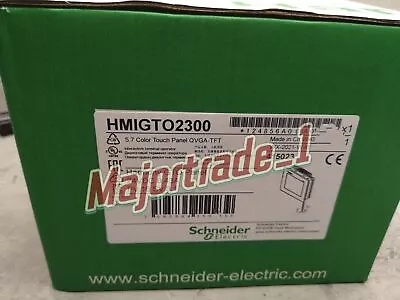 Buy New Sealed Schneider Electric HMIGTO2300 Harmony GTO 5.7  Advanced Panel • 660$