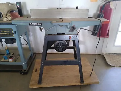 Buy Used Delta 6  Inch Deluxe JOINTER Model 37-190 Stand Woodworking Tool Equipment • 199.99$