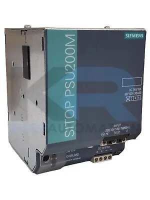 Buy TESTED Siemens 6EP1334-3BA00 Sitop PSU200M Power Supply 24VDC 10A 50/60Hz • 54.99$