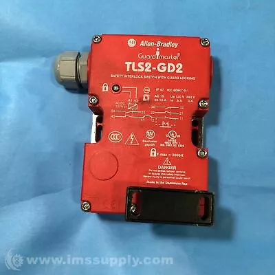 Buy Allen Bradley TLS2-GD2 Safety Interlock Switch With Guard Locking USIP • 46$