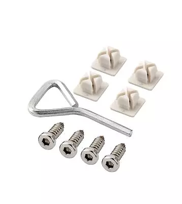 Buy License Plate Screws 1/4-3/4, Self-Tapping, Stainless Steel (Silver) • 12.68$