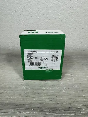 Buy New - Schneider Electric LC1D25BDC TeSys 035599 Magnetic Contactor 24VDC • 84.99$